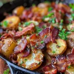 Crispy Irish Bacon Potato Skillet Recipe