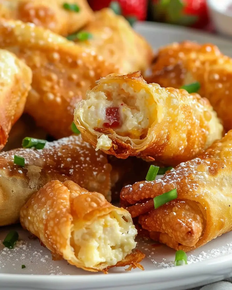 Cheesecake Egg Rolls: Indulgent Twist on a Classic Dessert
