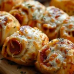 Flaky Pepperoni Pizza Rolls