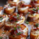 Million Dollar Bacon Crostini