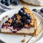 Blueberry Crumble Cheesecake