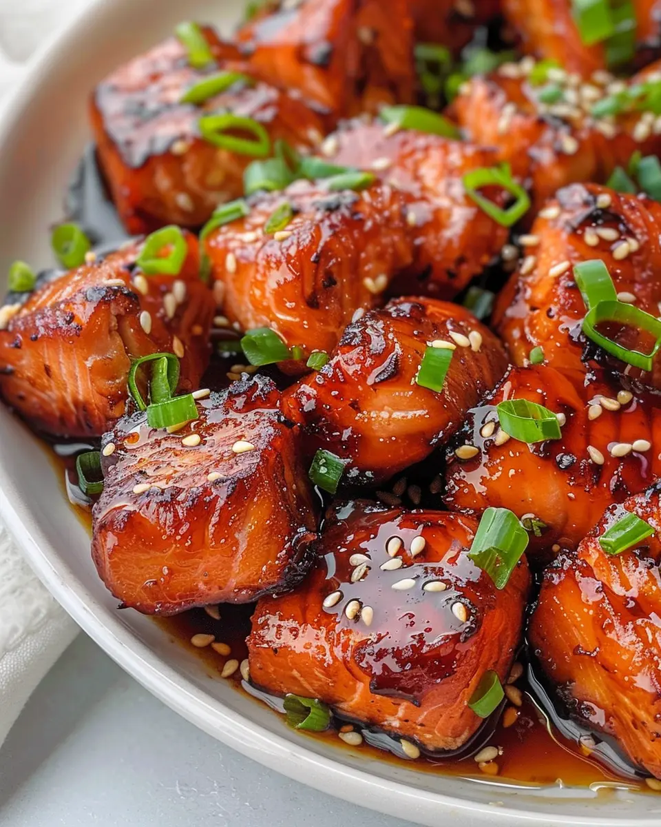 Honey Garlic Salmon Bites: Easy, Juicy Treats for Everyone