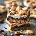 S'mores Cookie Bars