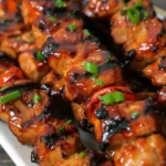 BBQ Pork Skewers