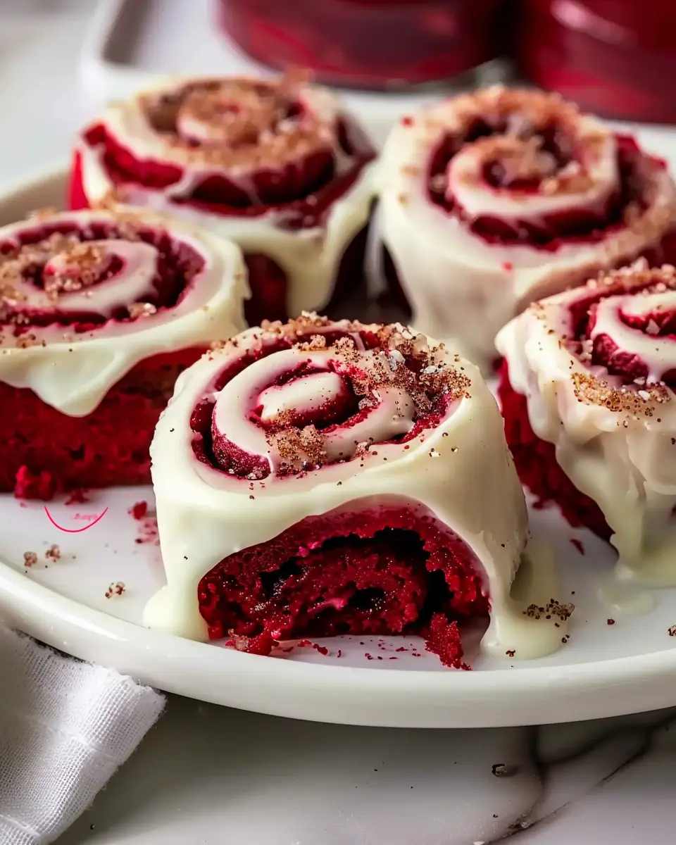 Heavenly Red Velvet Cinnamon Rolls: Your New Indulgent Treat