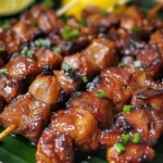 Savory Filipino Pork Barbecue Skewers