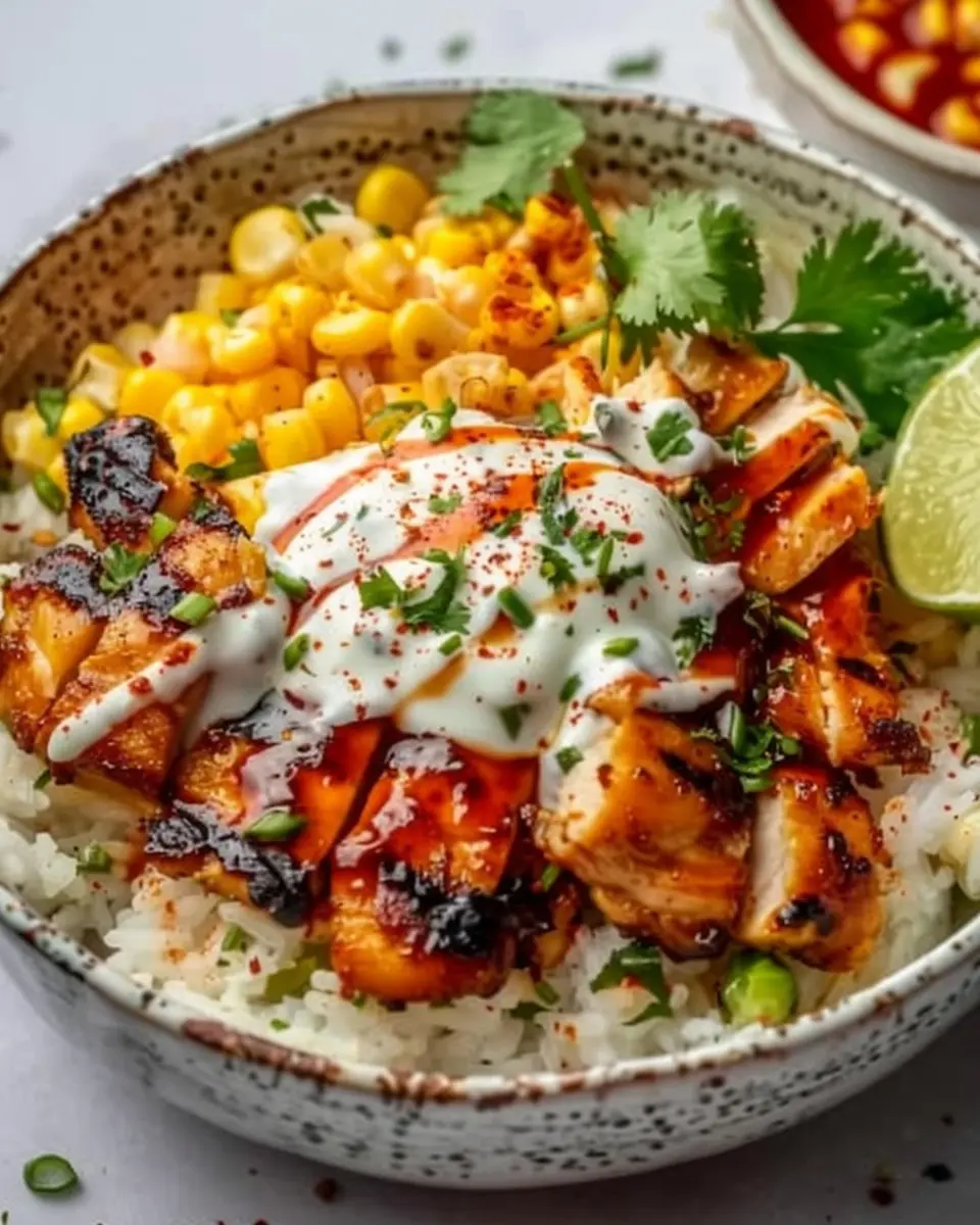 Street Corn Chicken Rice Bowl: Easy, Flavor-Packed Dinner Idea