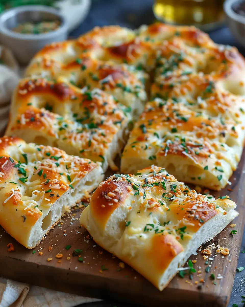 Garlic Parmesan Focaccia Bread: The Best Homemade Delight