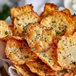 Easy Keto Cottage Cheese Chips