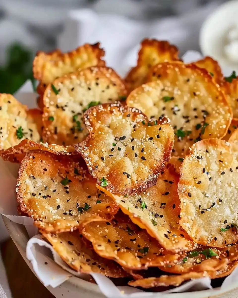 Easy Keto Cottage Cheese Chips with Turkey Bacon Delight