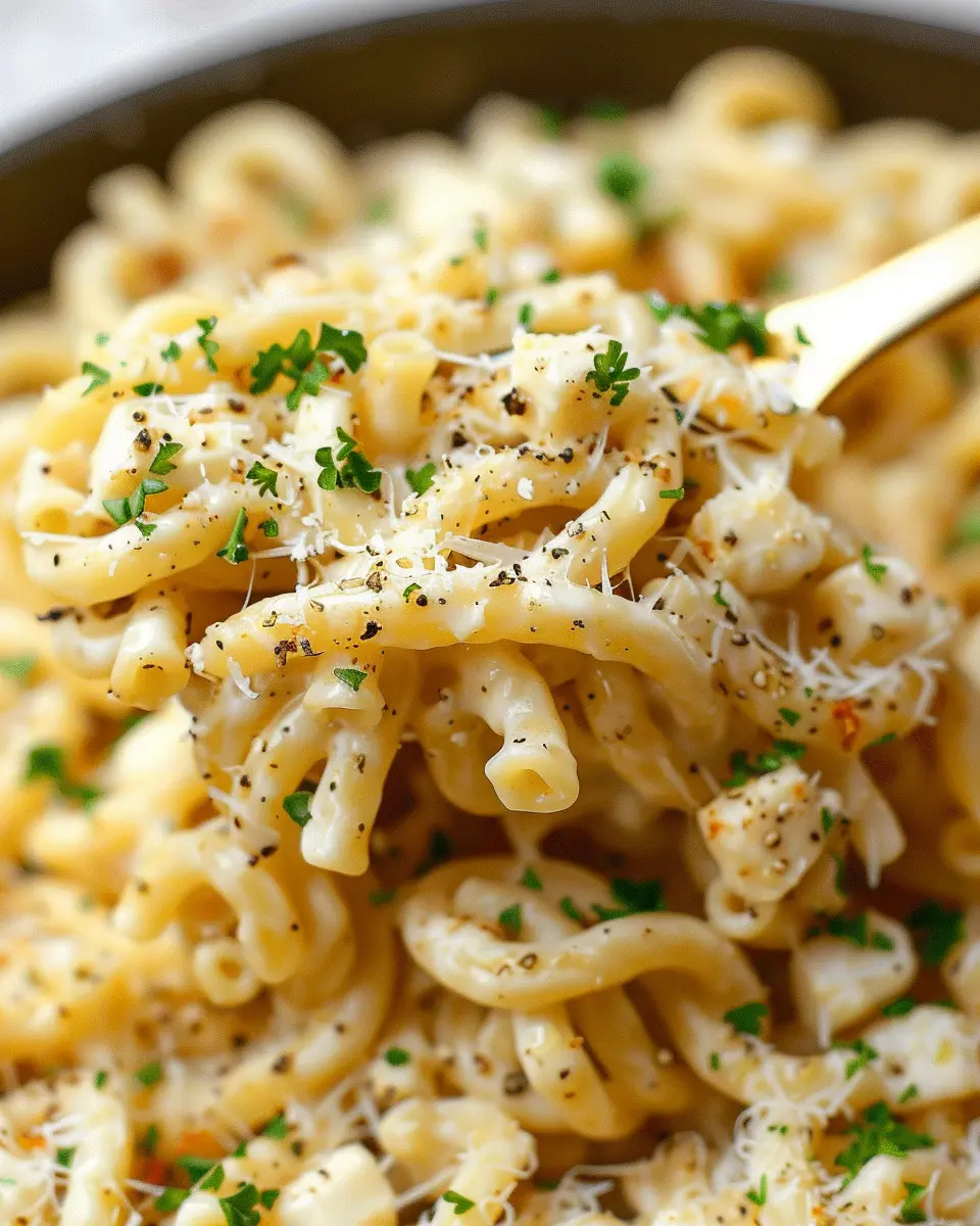 One-Pan Butter Parmesan Pasta: Easy &amp; Indulgent Weeknight Dish