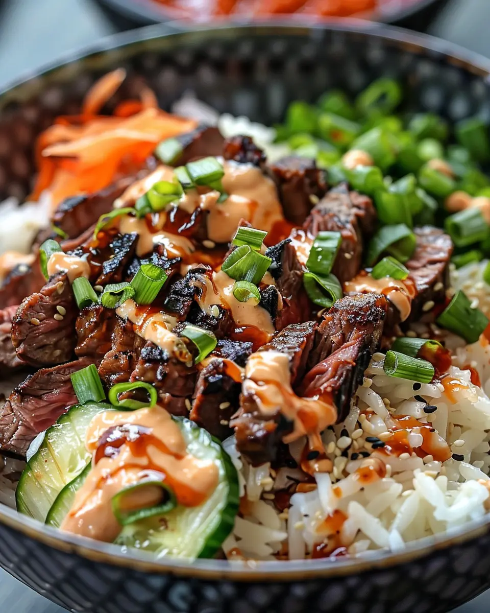 Korean BBQ Steak Rice Bowls: An Easy, Flavor-Packed Dinner Option