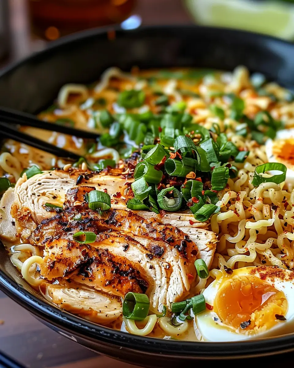 Creamy Garlic Chicken Ramen: The Best Homemade Comfort Food