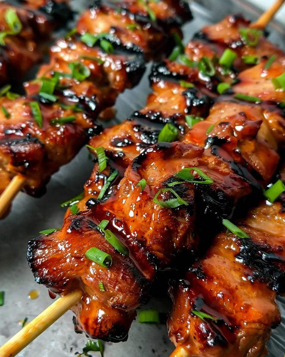 BBQ Pork Skewers: Juicy Beef Treats for Your Next Cookout