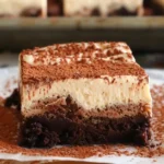 Tiramisu Brownies