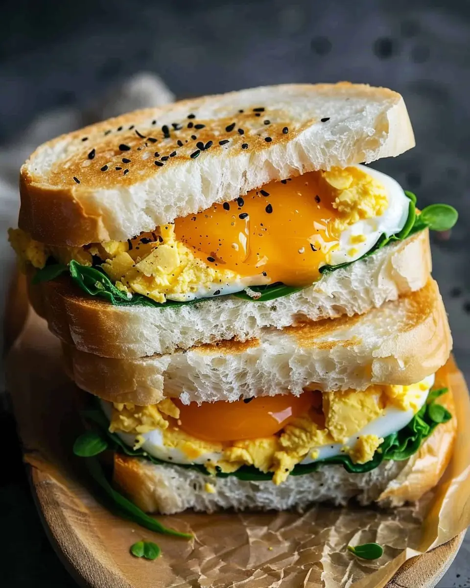 Japanese Egg Sandwich: The Easy Twist with Turkey Bacon and Chicken Ham