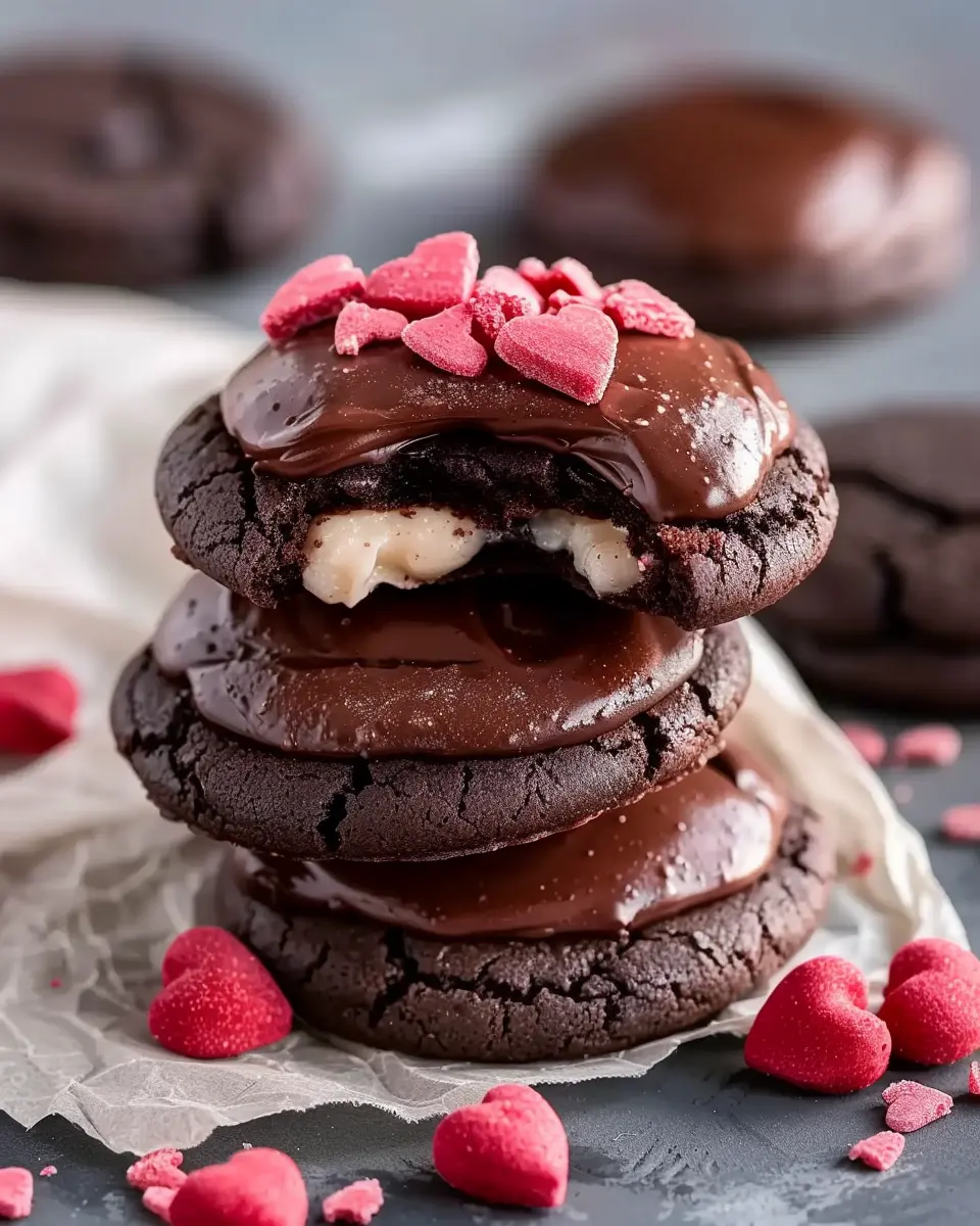 Valentine Ganache Cookies: Indulgent Treats for Your Sweetheart