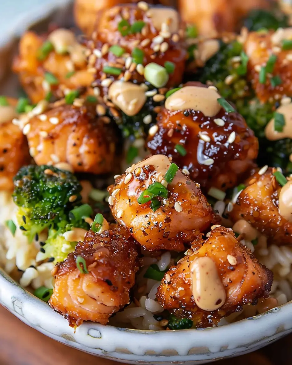 Bang Bang Salmon Bites: Easy, Flavorful Appetizer Delight