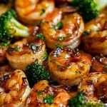 High-Protein Honey Garlic Shrimp