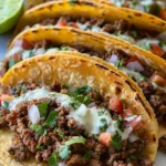 Crispy Ground Beef Tacos