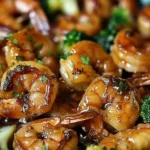 High-Protein Honey Garlic Shrimp