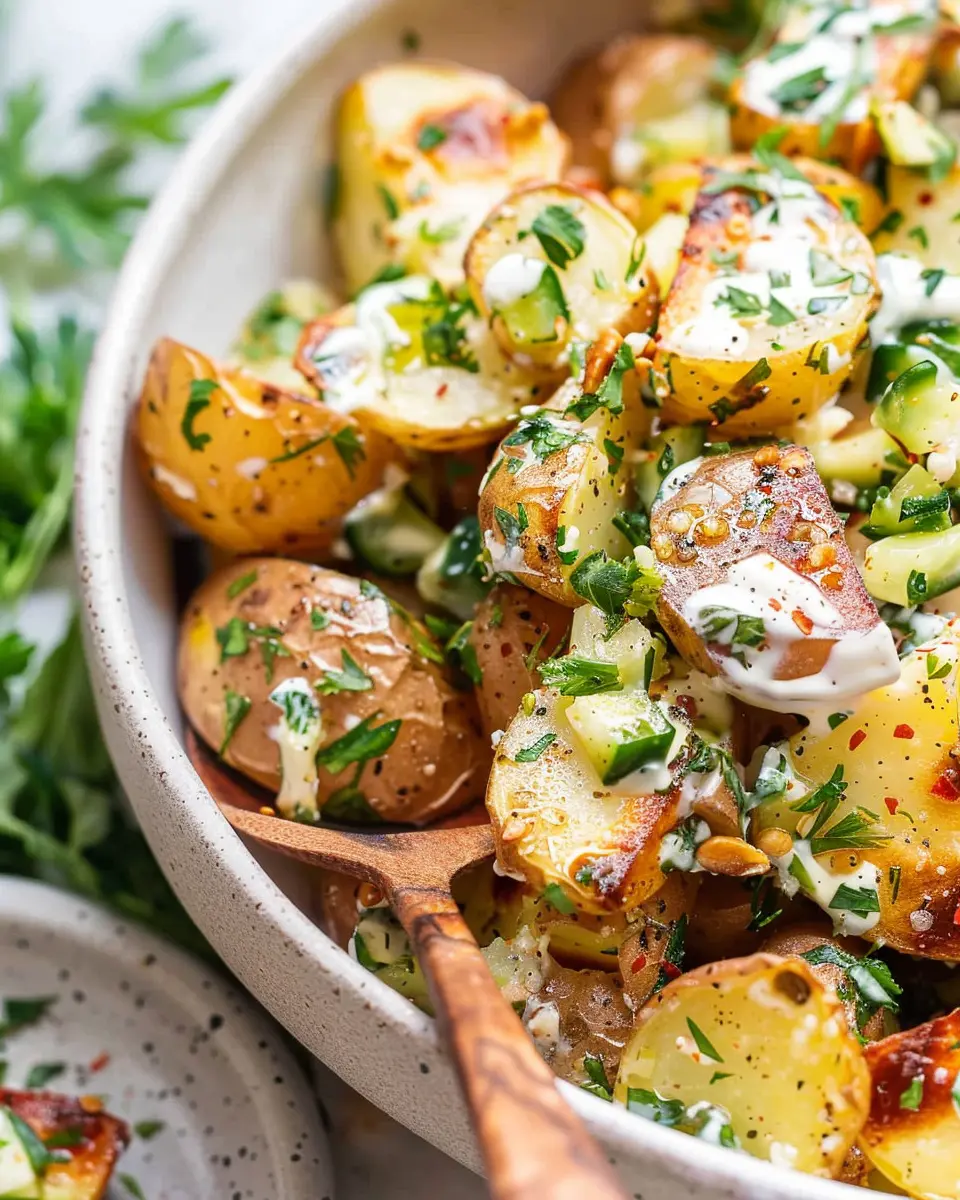 Roasted Potato Salad Recipe: The Best Comfort Dish with Turkey Bacon