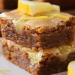 Easy Lemon Brownies Recipe