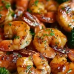 High-Protein Honey Garlic Shrimp