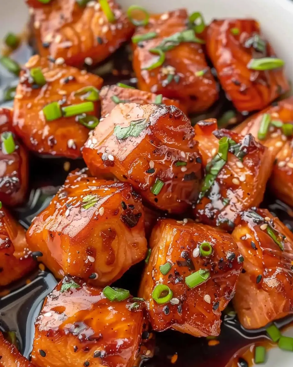Honey Garlic Salmon Bites: Easy, Flavorful Treat You’ll Love