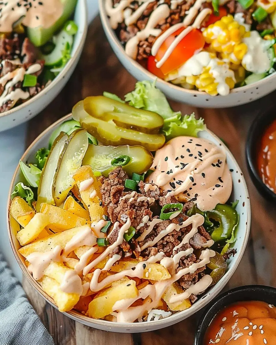 Burger Bowls: Easy, Delicious Twist on Comfort Food Favorites