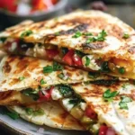 Mediterranean Quesadillas