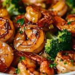 High-Protein Honey Garlic Shrimp