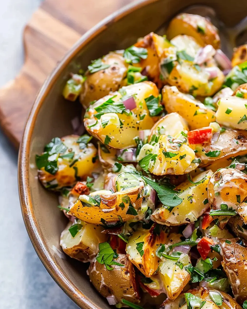 Roasted Potato Salad Recipe with Turkey Bacon for Ultimate Flavor