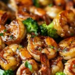 High-Protein Honey Garlic Shrimp