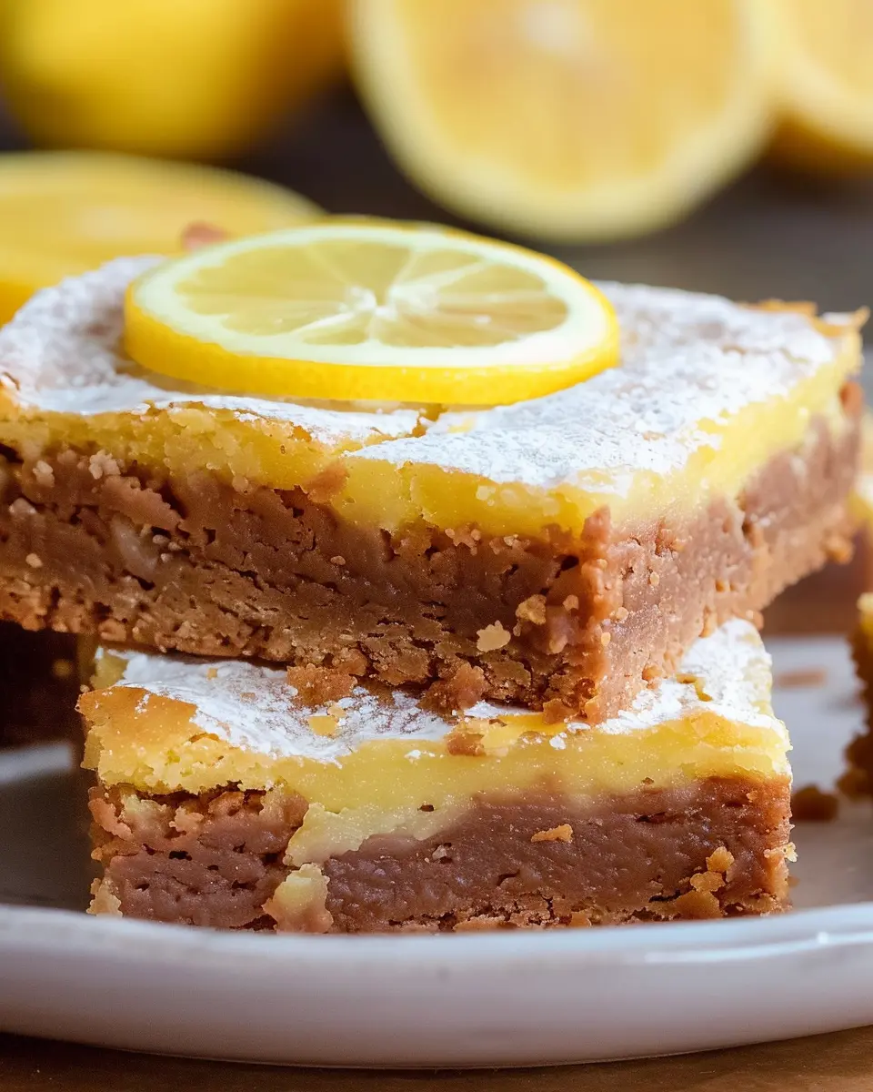 Easy Lemon Brownies Recipe: The Best Zesty Treat You’ll Love