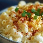 Deviled Egg Macaroni Salad