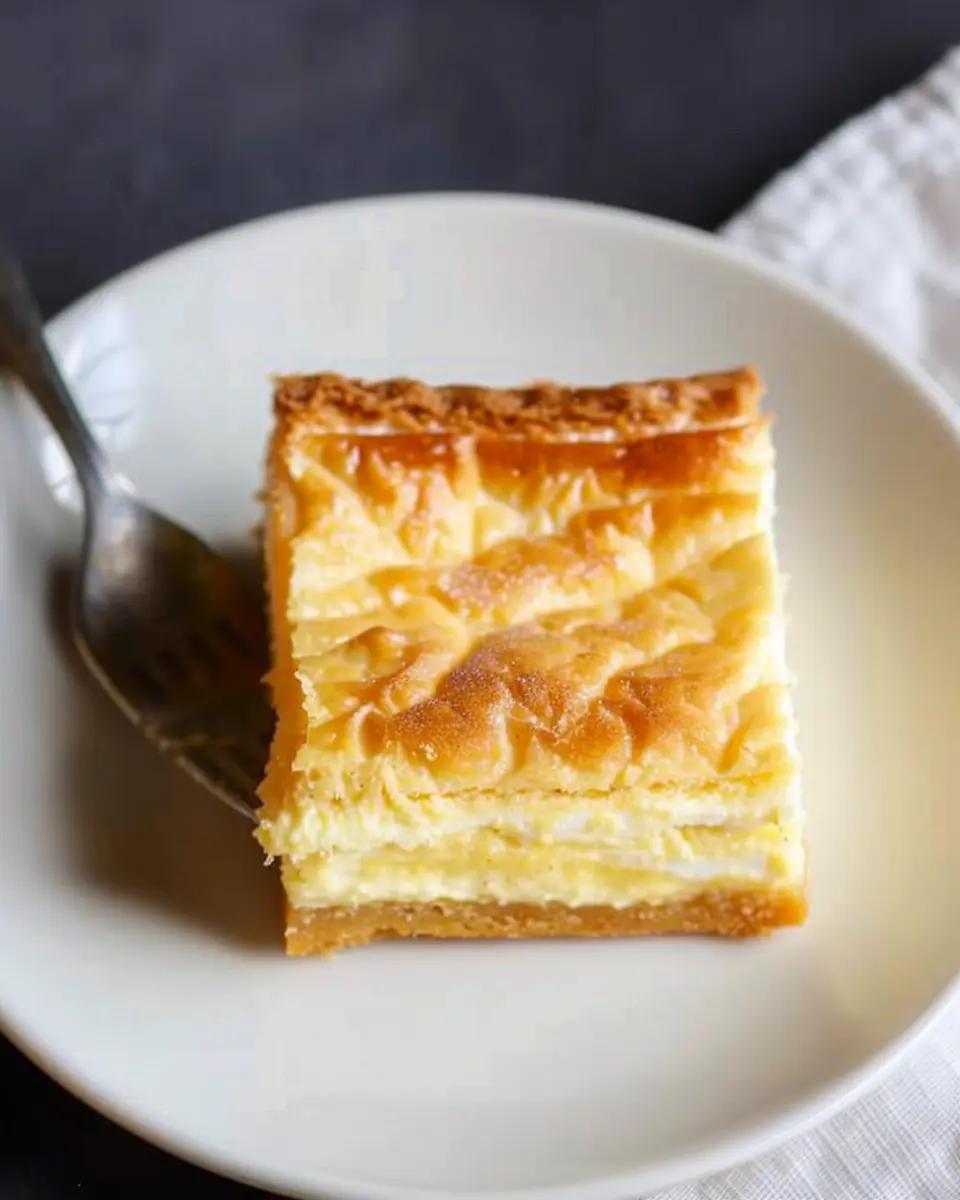 Vanilla Custard Cream Squares: The Indulgent Treat You Deserve