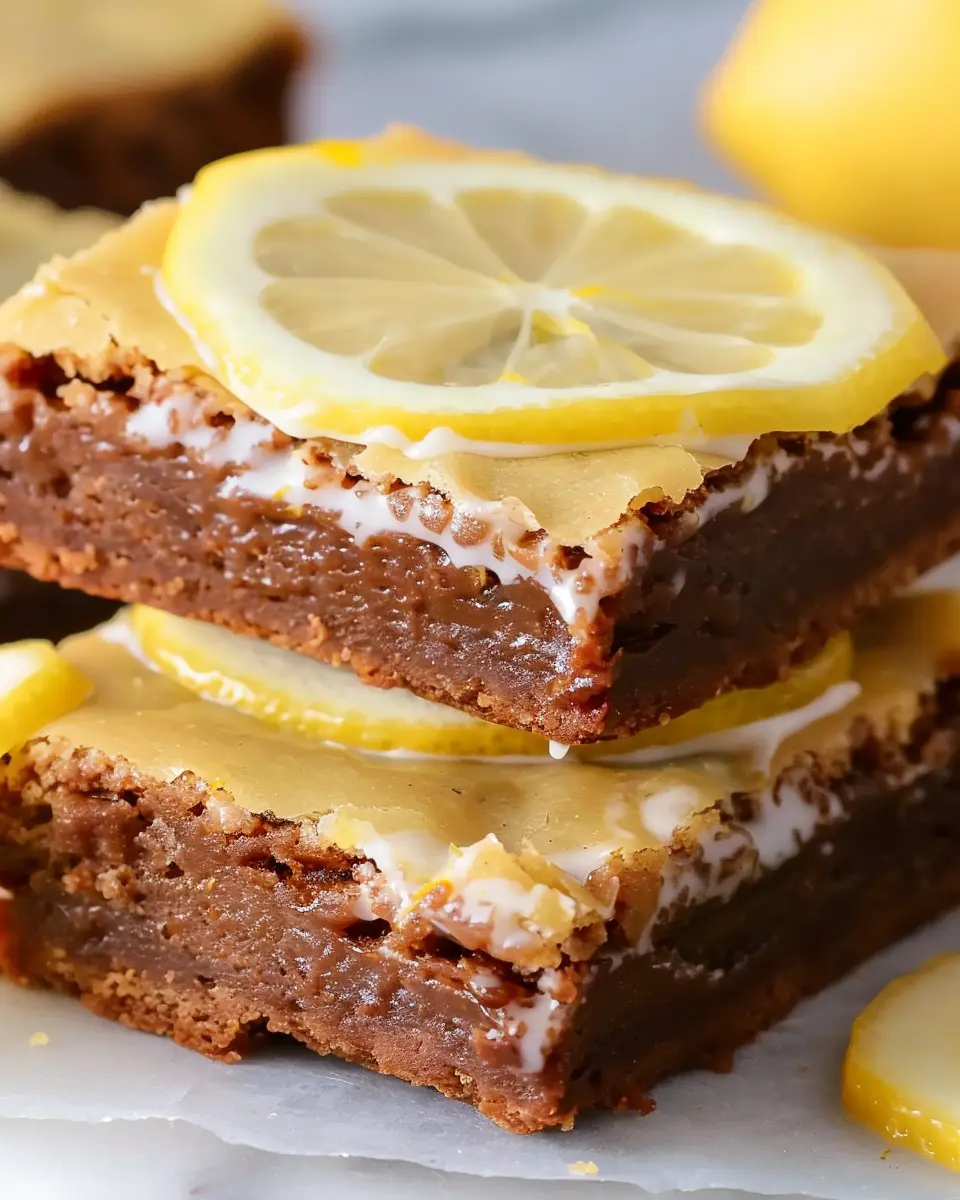 Easy Lemon Brownies Recipe: The Best Homemade Treat for Everyone