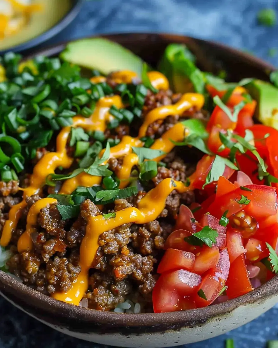High-Protein Cheeseburger Bowls: Easy, Flavorful, and Guilt-Free