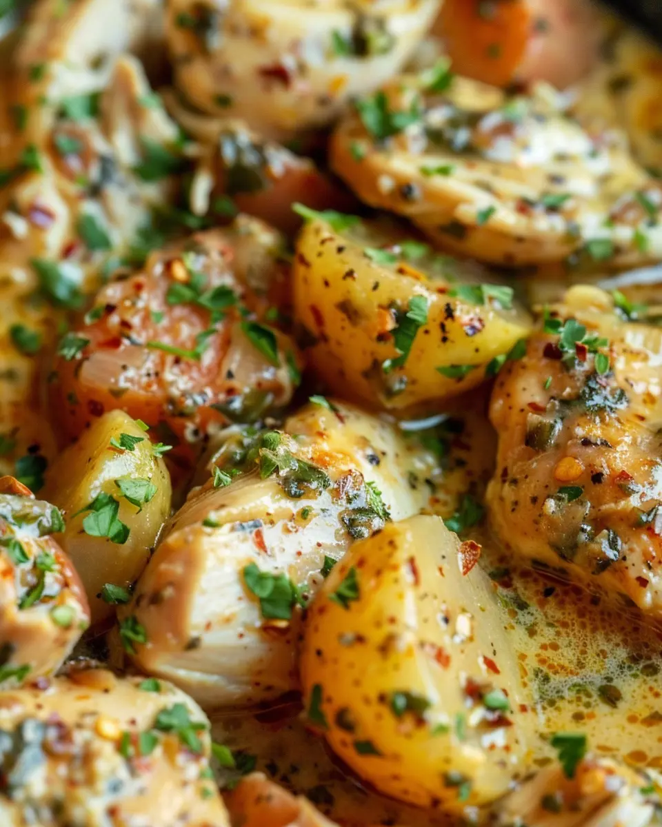 Garlic Butter Chicken Crockpot Recipe: Easy and Delicious Comfort Food