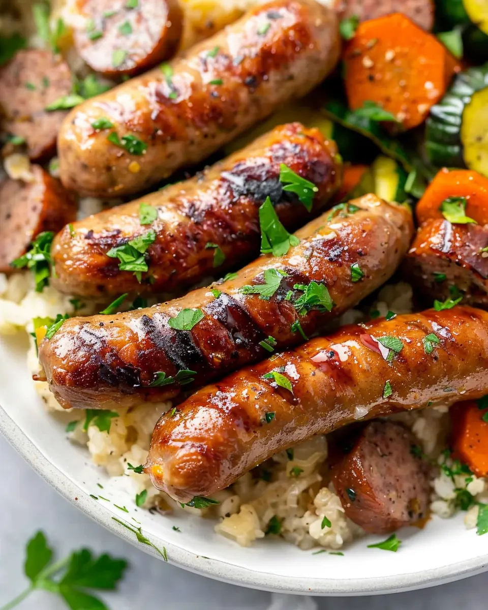 10 Minute Air Fryer Chicken Sausage: Easy, Juicy Perfection