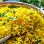 Garlic Turmeric Rice