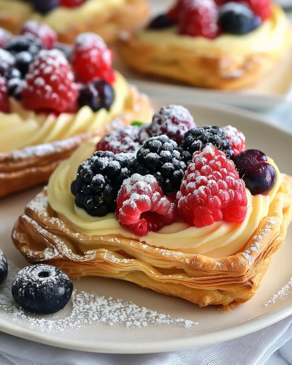 Berry Custard Pastries: The Indulgent Homemade Delight You Need