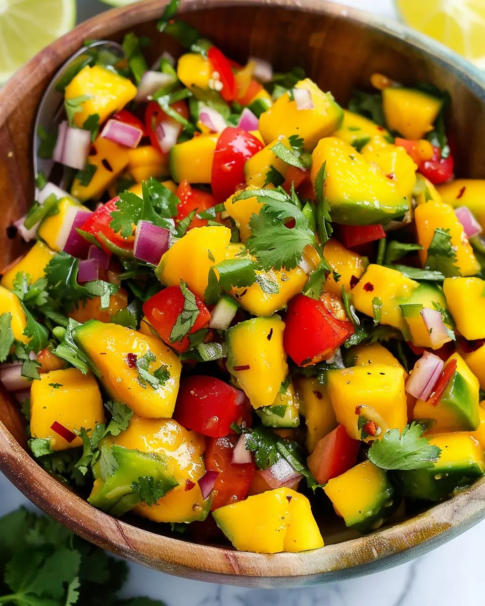 Healthy Mango Salad: A Fresh and Easy Twist for Your Table