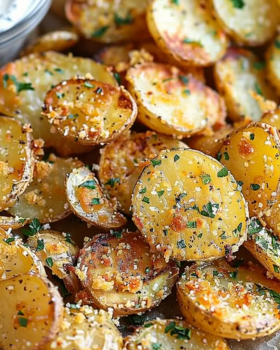 Parmesan Roasted Potatoes: Easy &amp; Savory Comfort Food Delight