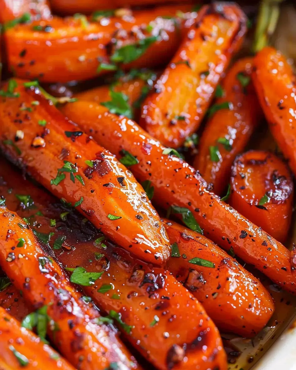 Honey Garlic Butter Roasted Carrots: The Best Easy Side Dish