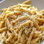 One Pot Creamy Garlic Pasta