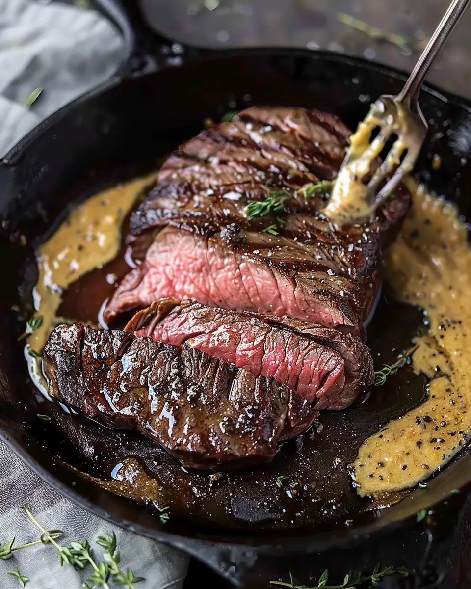 Cast Iron Bavette Steak: Juicy &amp; Flavorful Dinner Delight