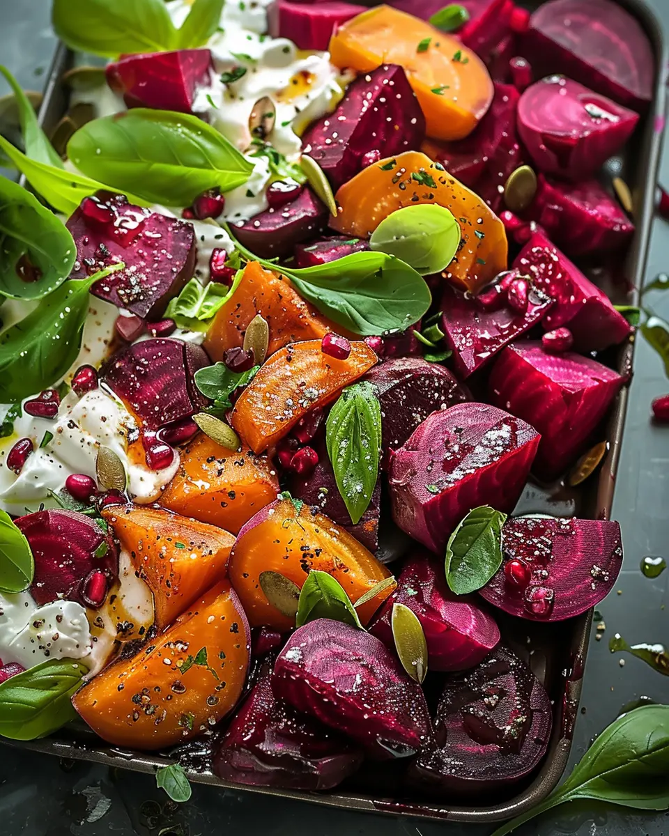 Roasted Beet Salad with Turkey Bacon: A Fresh, Easy Delight