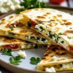 Feta Quesadillas